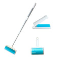 SUZZYVINE Pet Hair Remover with Long Handle Resuable Lint Roller Cat Dog Hair Remover Washasble Sticky Reusable （1 Long Handle 1 Wide Roller Plus 1 Medium Roller + 1 Travel Roller