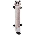 ZippyPaws Jigglerz - Zippy Paws Dog Toy for Large and Small Dogs Squeaky Plush Tug Toy with No Stuffing Squeaky Interactive Dog Toys with Crinkle Head and Tail Raccoon